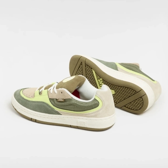 Vans Other - Vans Skate Speed LS Men Size 11.5 Pop Multi Skate Shoes Green White Mar 112025